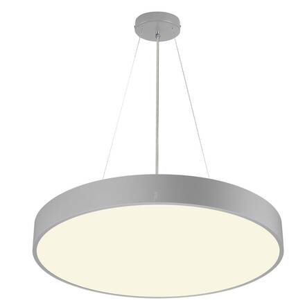 BIG WHITE (SLV) MEDO 60 nástěnné a stropní nástavbové svítidlo, kulaté, 2700/3000/4000K, 39W, fáze, 110°, šedá 1007324