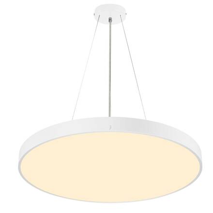 BIG WHITE (SLV) MEDO 90 stropní nástavbové svítidlo, kulaté, 2700/3000/4000K, 79W, fáze, 110°, bílá 1007326