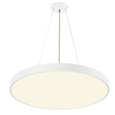 BIG WHITE (SLV) MEDO 90 stropní nástavbové svítidlo, kulaté, 2700/3000/4000K, 79W, fáze, 110°, bílá 1007326