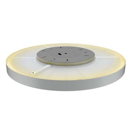 BIG WHITE (SLV) MEDO 90 stropní nástavbové svítidlo, kulaté, 2700/3000/4000K, 79W, fáze, 110°, šedá 1007327