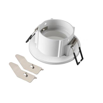 BIG WHITE (SLV) NEW TRIA 68 kroužek pro vestavbu do stropu, D: 8,3 H: 3,55 cm, IP 65, vč. skla, bílá 1007337