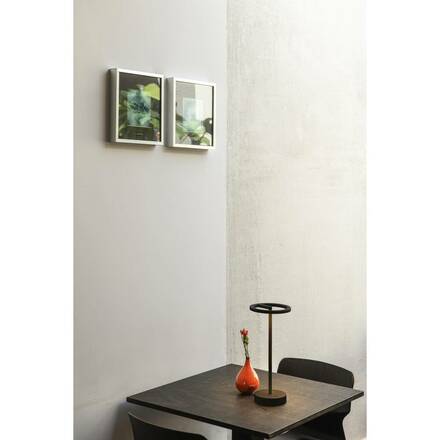 BIG WHITE (SLV) VINOLINA ONE stolní lampa, aku, IP54, 2700 K, TOUCH, černá 1007359