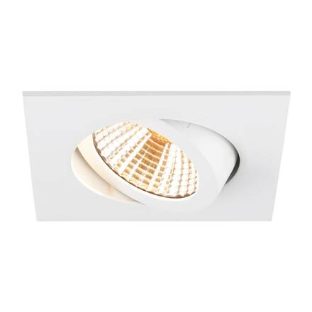BIG WHITE (SLV) NEW TRIA 68 stropní vestavné svítidlo, 1800-3000K, 38°, IP 20, čtvercové, bílá 1007427