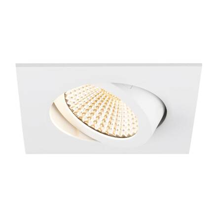 BIG WHITE (SLV) NEW TRIA 68 stropní vestavné svítidlo, 1800-3000K, 60°, IP 20, čtvercové, bílá 1007429