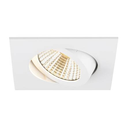 BIG WHITE (SLV) NEW TRIA UNIVERSAL 68 stropní vestavné svítidlo, 2500/3000/4000K, 38°, IP 20, čtvercové, bílá 1007437