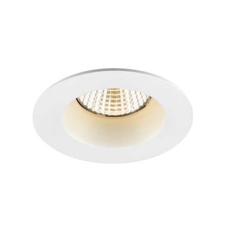 BIG WHITE (SLV) NEW TRIA UNIVERSAL 68 stropní vestavné svítidlo, 2500/3000/4000K, 38°, IP 20 / IP 65, kulaté, bílá 1007441