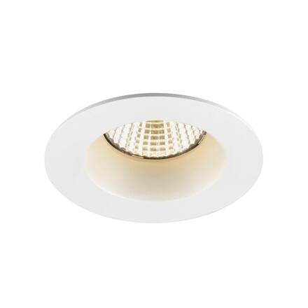 BIG WHITE (SLV) NEW TRIA UNIVERSAL 68 stropní vestavné svítidlo, 2500/3000/4000K, 38°, IP 20 / IP 65, kulaté, bílá 1007441