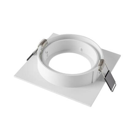 BIG WHITE (SLV) NEW TRIA 95 kroužek pro vestavbu do stropu, D: 11 Š: 11 H: 2,6 cm, IP 20, bílá 1007448