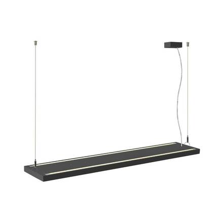 BIG WHITE (SLV) WORKLIGHT PRO 120 závěsné svítidlo, 120 cm, 4000 K, DALI, Touch, černá 1007468