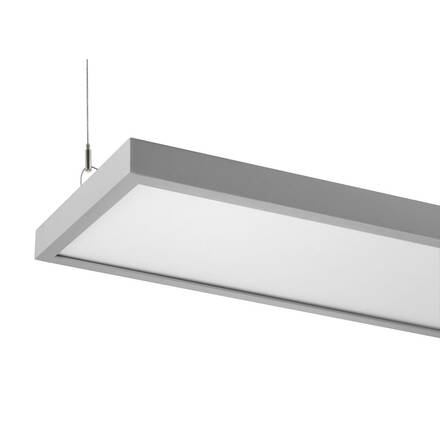BIG WHITE (SLV) WORKLIGHT PRO 120 závěsné svítidlo, 120 cm, 4000 K, DALI, Touch, šedá 1007470