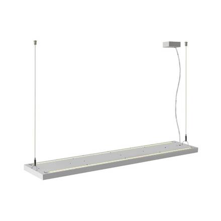 BIG WHITE (SLV) WORKLIGHT PRO 120 závěsné svítidlo, 120 cm, 4000 K, DALI, Touch, šedá 1007470