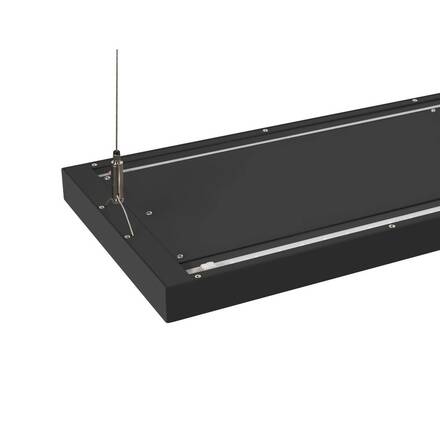 BIG WHITE (SLV) WORKLIGHT PRO 150 závěsné svítidlo, 150 cm, 4000 K, DALI, Touch, černá 1007471