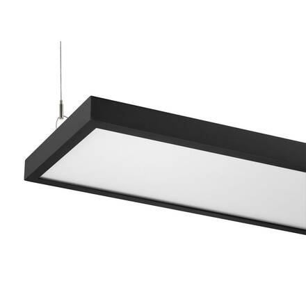 BIG WHITE (SLV) WORKLIGHT PRO 150 závěsné svítidlo, 150 cm, 4000 K, DALI, Touch, černá 1007471