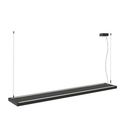 BIG WHITE (SLV) WORKLIGHT PRO 150 závěsné svítidlo, 150 cm, 4000 K, DALI, Touch, černá 1007471