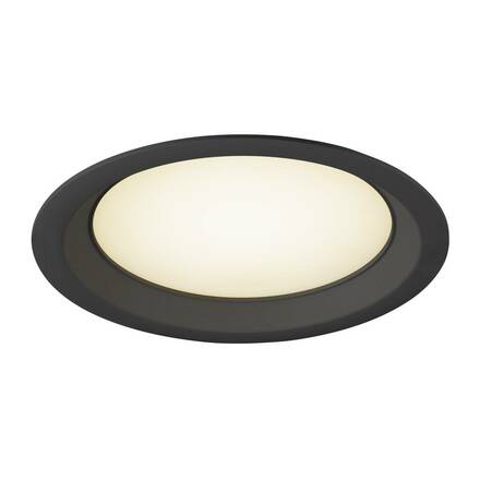 BIG WHITE (SLV) DOWNLIGHT V 200 lehce zapuštěný kryt černá 1007487
