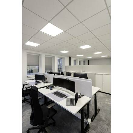 BIG WHITE (SLV) PANEL V DALI 625 34W 830/840 UGR 1007505