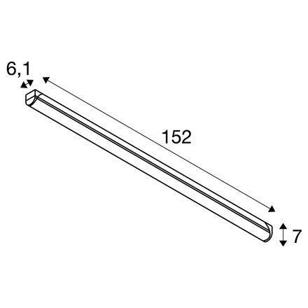 BIG WHITE (SLV) INDUSTRY BATTEN V 1500 22/42W 830/840/857 1007507