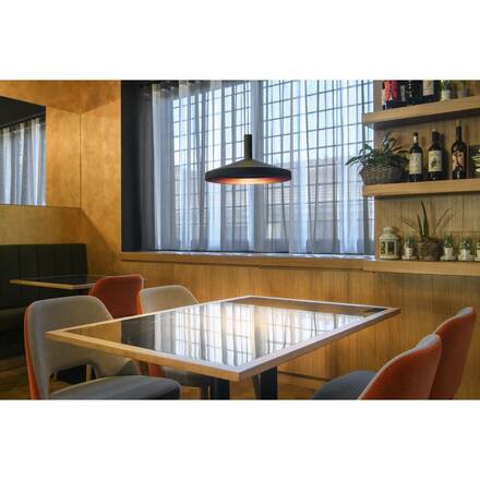 BIG WHITE (SLV) LALU závěsné svítidlo, Led Base, mix & match, 150 cm, 9,5 W, 3000 K, PHASE, černá 1007518