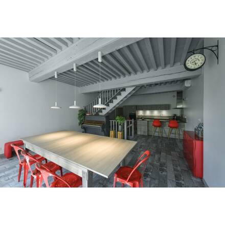 BIG WHITE (SLV) LALU závěsné svítidlo, Led Base, mix & match, 150 cm, 9,5 W, 3000 K, PHASE, bílá 1007519