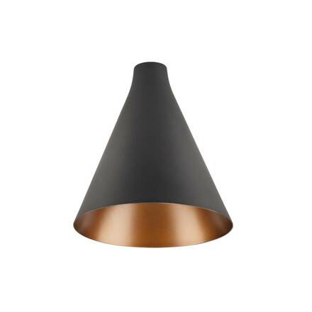 BIG WHITE (SLV) LALU CONE 15 stínidlo svítidla, mix & match, V: 17 cm, černá 1007532