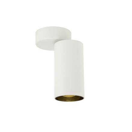 BIG WHITE (SLV) KAMI nástěnné a stropní přisazené svítidlo, 1x max. 10 W, GU10, bílá/černá 1007718