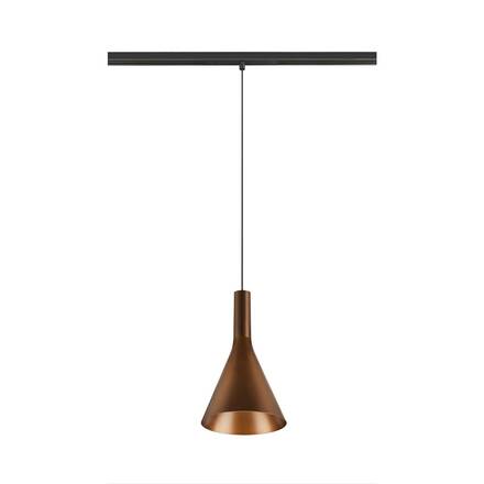 BIG WHITE (SLV) LALU závěsné svítidlo, 48 V, Led Base, mix & match, 150 cm, 8 W, 3000 K, DALI, bronzová 1007747