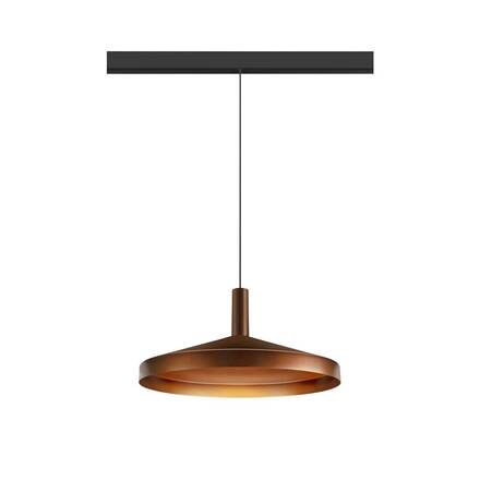 BIG WHITE (SLV) LALU závěsné svítidlo, 48 V, Led Base, mix & match, 150 cm, 8 W, 3000 K, DALI, bronzová 1007747