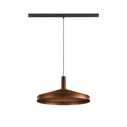 BIG WHITE (SLV) LALU závěsné svítidlo, 48 V, Led Base, mix & match, 150 cm, 8 W, 3000 K, DALI, bronzová 1007747