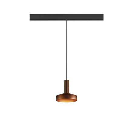 BIG WHITE (SLV) LALU závěsné svítidlo, 48 V, Led Base, mix & match, 150 cm, 8 W, 3000 K, DALI, bronzová 1007747