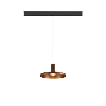 BIG WHITE (SLV) LALU závěsné svítidlo, 48 V, Led Base, mix & match, 150 cm, 8 W, 3000 K, DALI, bronzová 1007747
