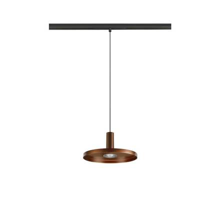 BIG WHITE (SLV) LALU závěsné svítidlo, 48 V, Led Base, mix & match, 150 cm, 8 W, 3000 K, DALI, bronzová 1007747