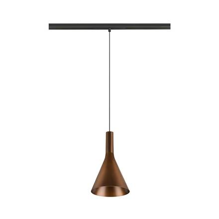 BIG WHITE (SLV) LALU závěsné svítidlo, 48 V, Led Base, mix & match, 150 cm, 8 W, 3000 K, DALI, bronzová 1007747