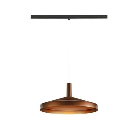 BIG WHITE (SLV) LALU závěsné svítidlo, 48 V, Led Base, mix & match, 150 cm, 8 W, 3000 K, DALI, bronzová 1007747