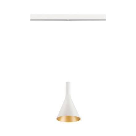 BIG WHITE (SLV) LALU závěsné svítidlo, 48 V, Led Base, mix & match, 150 cm, 8 W, 3000 K, DALI, bílá 1007748