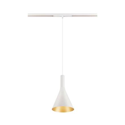 BIG WHITE (SLV) LALU závěsné svítidlo, 48 V, Led Base, mix & match, 150 cm, 8 W, 3000 K, DALI, bílá 1007748