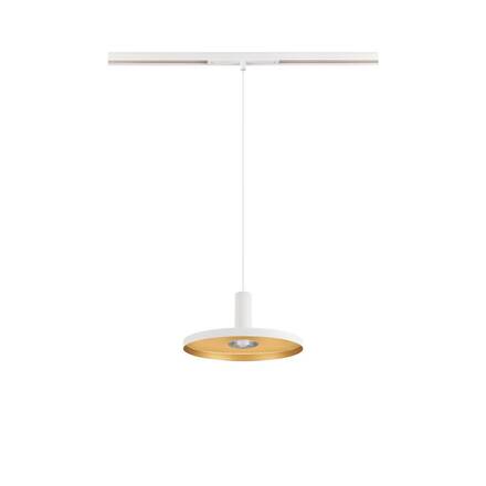 BIG WHITE (SLV) LALU závěsné svítidlo, 48 V, Led Base, mix & match, 150 cm, 8 W, 3000 K, DALI, bílá 1007748