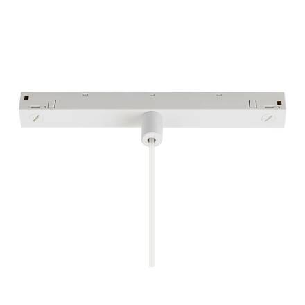 BIG WHITE (SLV) LALU závěsné svítidlo, 48 V, Led Base, mix & match, 150 cm, 8 W, 3000 K, DALI, bílá 1007748