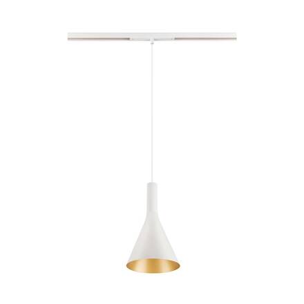 BIG WHITE (SLV) LALU závěsné svítidlo, 48 V, Led Base, mix & match, 150 cm, 8 W, 3000 K, DALI, bílá 1007748