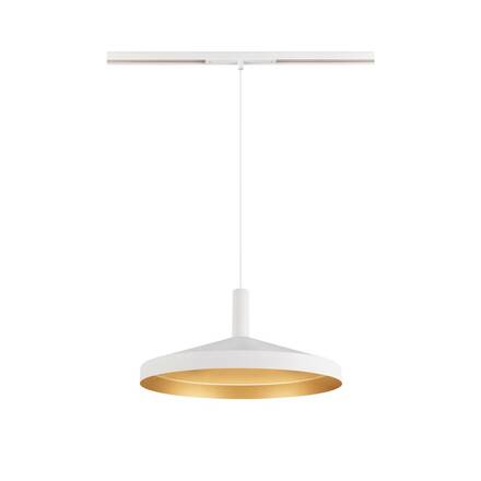 BIG WHITE (SLV) LALU závěsné svítidlo, 48 V, Led Base, mix & match, 150 cm, 8 W, 3000 K, DALI, bílá 1007748