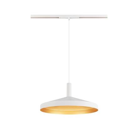 BIG WHITE (SLV) LALU závěsné svítidlo, 48 V, Led Base, mix & match, 150 cm, 8 W, 3000 K, DALI, bílá 1007748