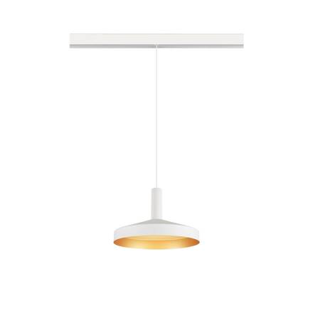 BIG WHITE (SLV) LALU závěsné svítidlo, 48 V, Led Base, mix & match, 150 cm, 8 W, 3000 K, DALI, bílá 1007748