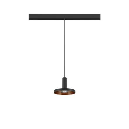 BIG WHITE (SLV) LALU závěsné svítidlo, 48 V, Led Base, mix & match, 150 cm, 8 W, 3000 K, DALI, černá 1007749