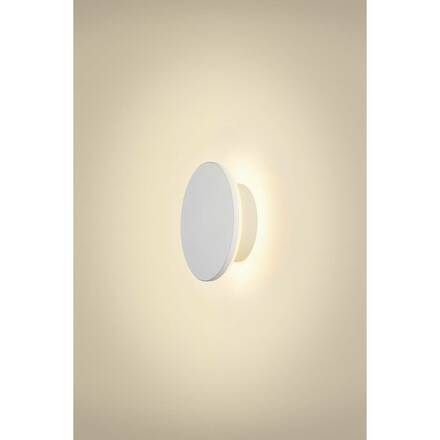 BIG WHITE (SLV) D-RING S nástěnné svítidlo, fáze, 2700/3000K, fáze, IP65, bílá 1007912