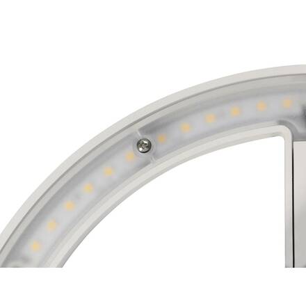 BIG WHITE (SLV) Q-RING nástěnné svítidlo, senzor, 3000 K, IP54, bílá 1007917