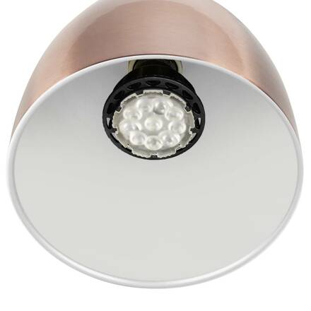 BIG WHITE (SLV) PARA CONE 14 svítidlo 3fázový systém, GU10, měď/bílá 1008057