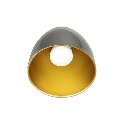 BIG WHITE (SLV) PARA CONE 14 závěsné svítidlo pro 3fázový systém, GU10, černá/zlatá 1008061