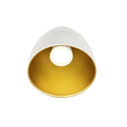 BIG WHITE (SLV) PARA CONE 14 závěsné svítidlo pro 3fázový systém, GU10, bílá/zlatá 1008062