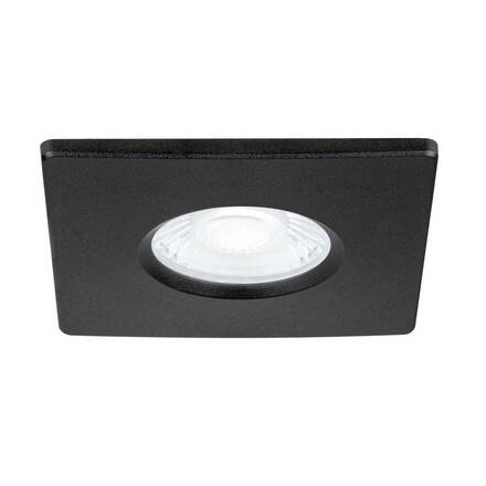 BIG WHITE (SLV) UNIVERSAL DOWNLIGHT kryt pro stropní svítidlo, IP65, čtvercový, černý 1008096