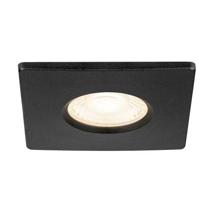 BIG WHITE (SLV) UNIVERSAL DOWNLIGHT kryt pro stropní svítidlo, IP65, čtvercový, černý 1008096