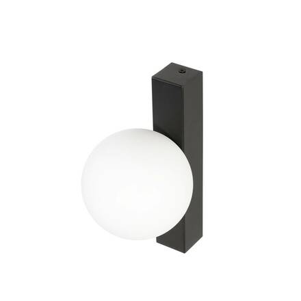BIG WHITE (SLV) SUN nástěnné svítidlo, čtvercové, 1x max. 40W, LED žárovka, G9, PHASE, černé 1008123